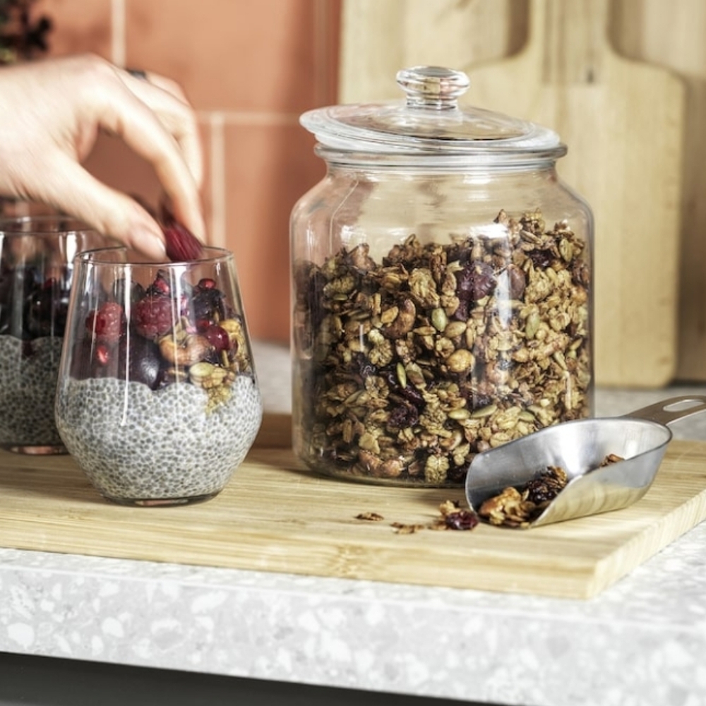 🆕️ ikea • vardagen 64oz glass jar with lid